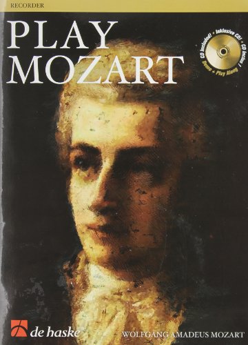 Stock image for Play Mozart Recorder Bk/CD Easy-Intermediate for sale by Irish Booksellers