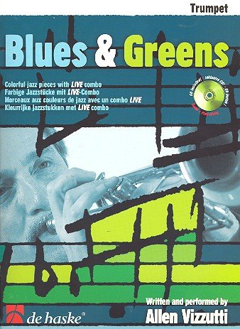 Imagen de archivo de Blues and Greens: Colorful Jazz Pieces with Live Combo a la venta por Reuseabook