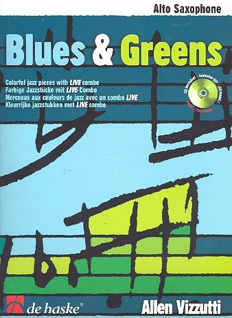 Stock image for BLUES & GREENS ALTO SAXOPHONE BK/CD (INTERMEDIATE) Format: Paperback for sale by INDOO