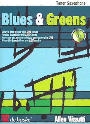 Imagen de archivo de BLUES & GREENS TENOR SAX BKCD (INTERMEDIATE) Format: Paperback a la venta por INDOO