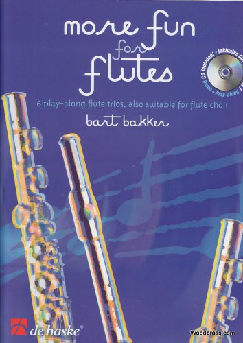 Beispielbild fr More Fun for Flutes: 6 Play-Along Flute Trios, Also Suitable for Flute Choir zum Verkauf von Reuseabook