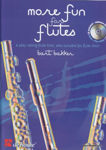 Stock image for More Fun for Flutes: 6 Play-Along Flute Trios, Also Suitable for Flute Choir for sale by Reuseabook
