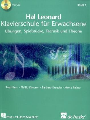 9789043128148: Hal leonard klavierschule fur erwachsene band 2 piano +cd