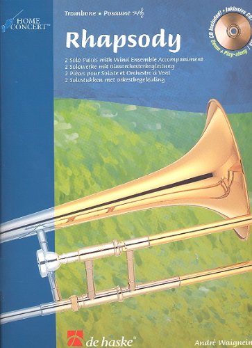 Stock image for RHAPSODY FOR TROMBONE BC/TC BK/CD (INTERMEDIATE) Format: Paperback for sale by INDOO