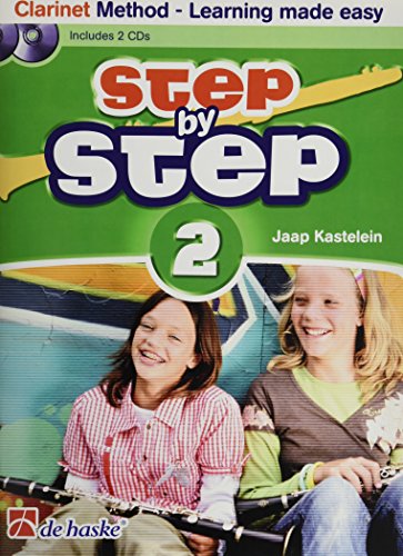 Beispielbild fr Jaap Kastelein_Klaas de Jong Step by Step 2 ClarinetBb Clarinet : Buch + 2 CDs zum Verkauf von AHA-BUCH GmbH