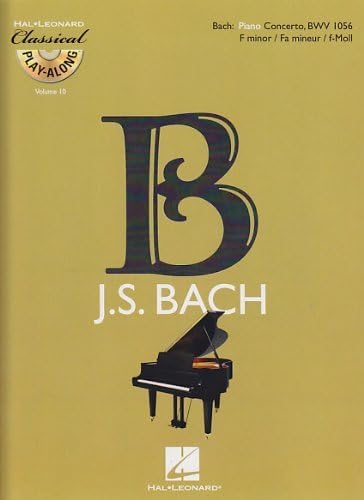 gradualmente Superficie lunar Secretario Johann sebastian bach : piano concerto in f minor, bwv 1056 - recueil + cd  - Johann, Sebastian Bac: 9789043132121 - IberLibro
