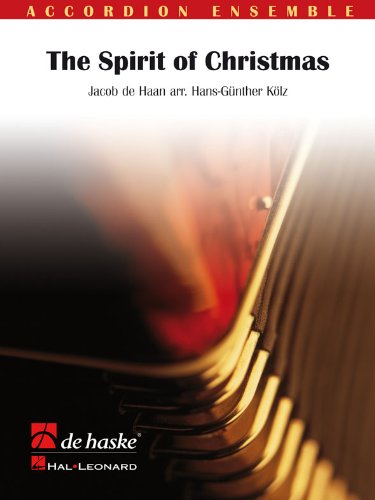 9789043134606: The spirit of christmas accordeon -partition+parties separees