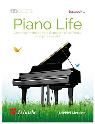 Beispielbild fr Piano Life - Lesboek 1: Complete Methode Voor Lespraktijk of Zelfstudie in Een Eigentijdse Stijl! zum Verkauf von Monster Bookshop