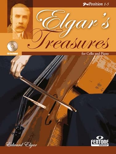 9789043136099: Elgar'S Treasures: For Cello and Piano