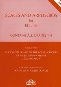 Beispielbild fr Scales and Arpeggios for Flute (ABRSM) Grades 1-8 zum Verkauf von WorldofBooks