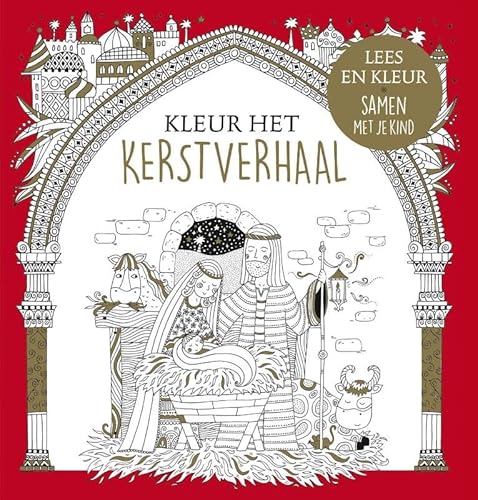 Stock image for Kleur het kerstverhaal for sale by Y-Not-Books