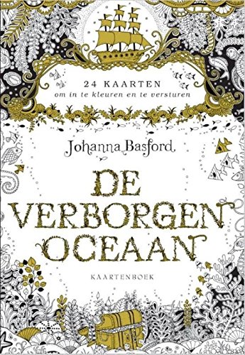 Stock image for De verborgen oceaan kaartenboek: 25 kaarten om in te kleuren (Dutch Edition) for sale by HPB-Diamond