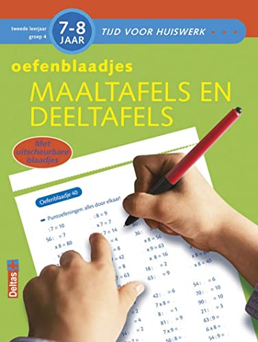 Imagen de archivo de Tijd voor huiswerk - Oefenblaadjes maaltafels en deeltafels (7-8 j.): Met uitscheurbare blaadjes a la venta por WorldofBooks