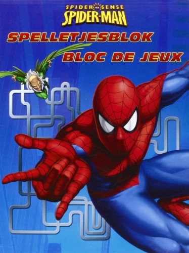 9789044724660: Spider-Man Spelletjesblok Spider Sense / Spider-Man Bloc de Jeux Spider Sense