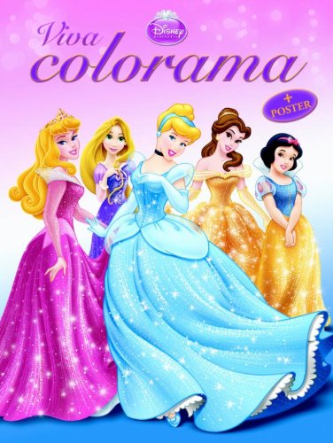 9789044733761: Viva Colorama + Poster: Disney Princess (Disney Prinsessen)