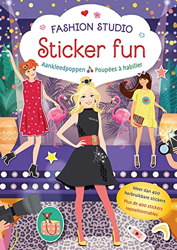 Imagen de archivo de Fashion Studio Sticker Fun : Poupes  Habiller : Plus De 400 Stickers Repositionnables. Fashion Stu a la venta por RECYCLIVRE