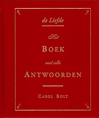 Imagen de archivo de De Liefde - boek met alle antwoorden - mini a la venta por Revaluation Books