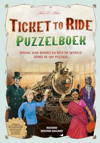 Stock image for Ticket to Ride puzzelboek: stap aan boord en reis de wereld rond in 100 puzzels for sale by WorldofBooks