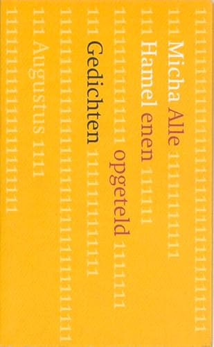 Beispielbild fr Alle enen opgeteld: gedichten zum Verkauf von medimops