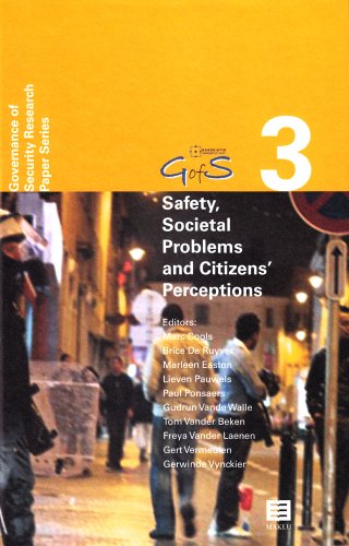 Beispielbild fr Safety, Societal Problems and Citizens' Perceptions: New Empirical Data, Theories and Analyses zum Verkauf von Anybook.com