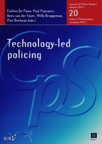 Beispielbild fr Technology-led Policing: Journal of Police Studies, Volume 2011-3, nr. 20 (CPS (Journal of Police Studies) Series) zum Verkauf von HPB-Red