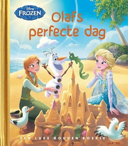 Imagen de archivo de Frozen - Olafs perfecte dag: een luxe gouden boekje (Disney Frozen) a la venta por medimops