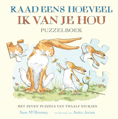 Beispielbild fr Puzzelboek Raad eens hoeveel ik van je hou: met zeven puzzels van twaalf stukjes zum Verkauf von medimops