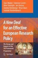 9789048111480: A New Deal for an Effective European Research Policy
