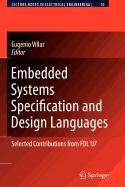 9789048117352: Embedded Systems Specification and Design Languages