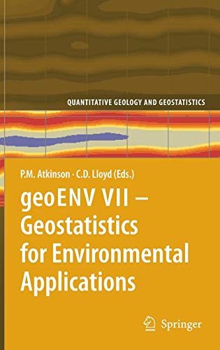 Beispielbild fr geoENV VII   Geostatistics for Environmental Applications. zum Verkauf von Gast & Hoyer GmbH