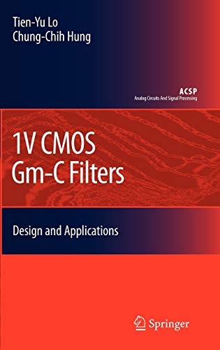 9789048124091: 1V CMOS Gm-C Filters: Design and Applications