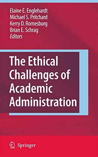 Beispielbild fr The Ethical Challenges of Academic Administration zum Verkauf von Buchpark