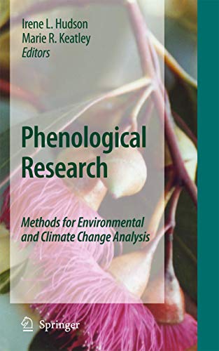 Beispielbild fr Phenological Research zum Verkauf von Books Puddle