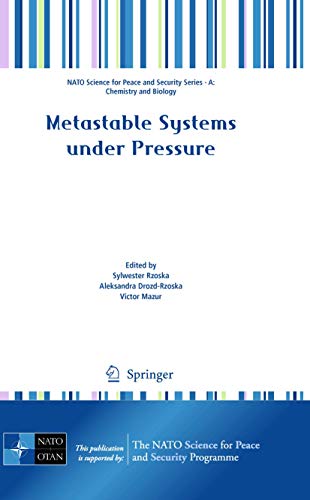 Stock image for METASTABLE SYSTEMS UNDER PRESSURE for sale by Basi6 International