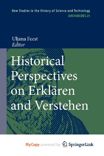 9789048135486: Historical Perspectives on Erkl Ren and Verstehen