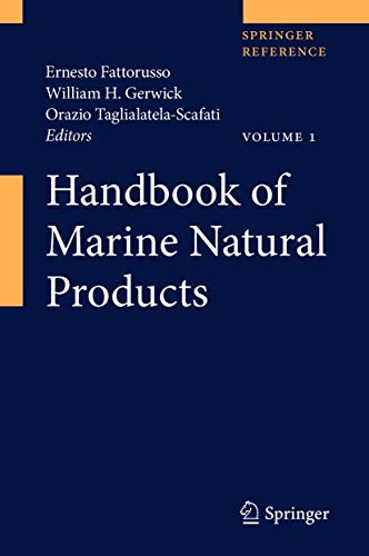Handbook of Marine Natural Products [Hardcover] Fattorusso, Ernesto; Gerwick, William H. and Tagl...