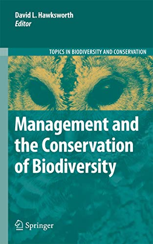 Stock image for MANAGEMENT AND THE CONSERVATION OF BIODIVERSITY for sale by Basi6 International