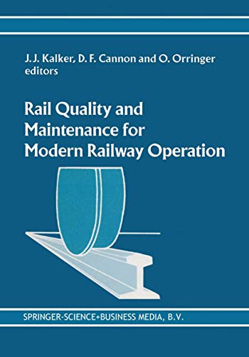 Stock image for Rail Quality and Maintenance for Modern Railway Operation for sale by Ria Christie Collections