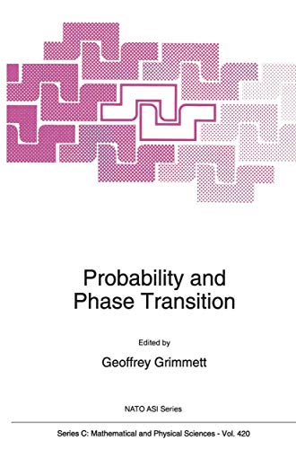 9789048143702: Probability and Phase Transition (Nato Science Series C: (Closed))