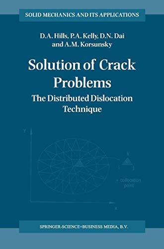 Imagen de archivo de Solution of Crack Problems a la venta por Kennys Bookshop and Art Galleries Ltd.