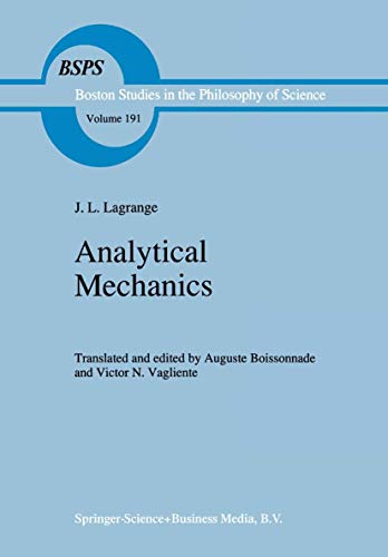 Analytical Mechanics - J. L. Lagrange