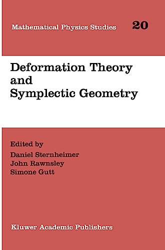 9789048148417: Deformation Theory and Symplectic Geometry: 20 (Mathematical Physics Studies)