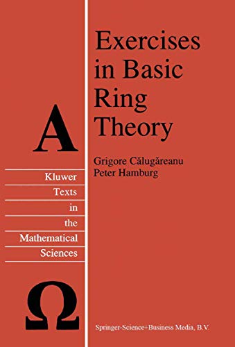 9789048149858: Exercises in Basic Ring Theory (Texts in the Mathematical Sciences, 20)