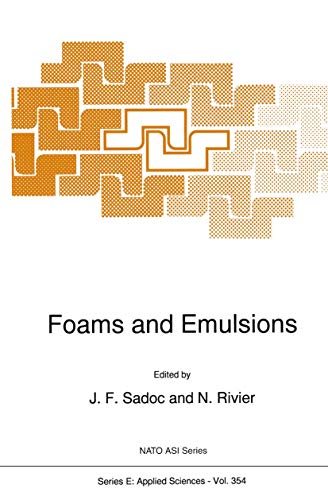 9789048151806: Foams and Emulsions: 354 (NATO Science Series E:)