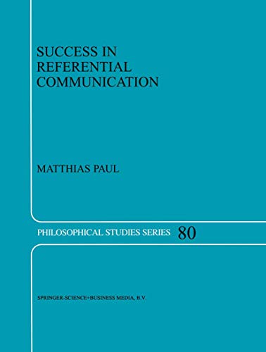 Success in Referential Communication (Paperback) - M. Paul