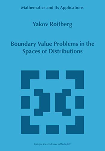 9789048153435: Boundary Value Problems in the Spaces of Distributions