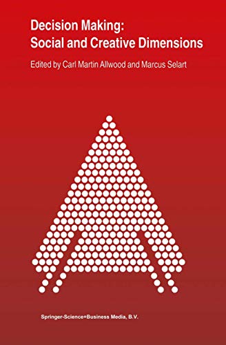 9789048156719: Decision Making: Social And Creative Dimensions