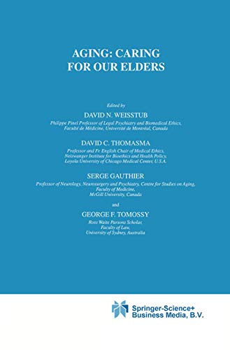 Aging: Caring for Our Elders: Volume 11 (International Library of Ethics, Law, and the New Medicine)