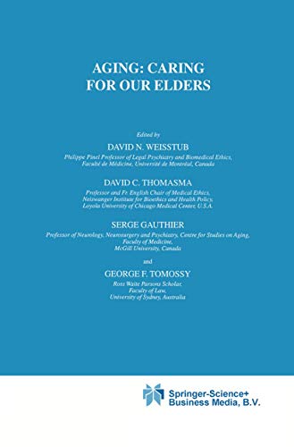 9789048158973: Aging: Caring for Our Elders (International Library of Ethics, Law, and the New Medicine)