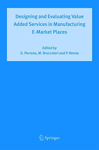 9789048168095: Designing and Evaluating Value Added Services in Manufacturing E-Market Places